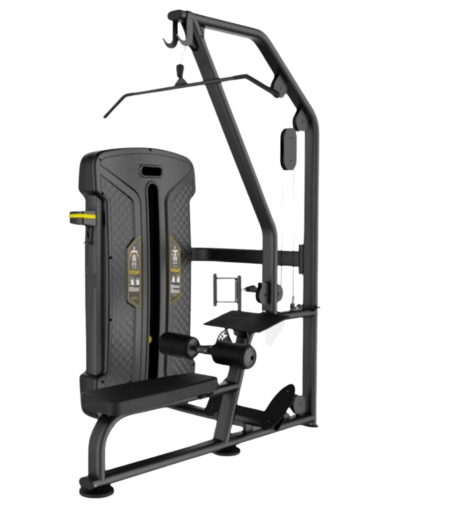 lat pulldown with rowing machine phantom